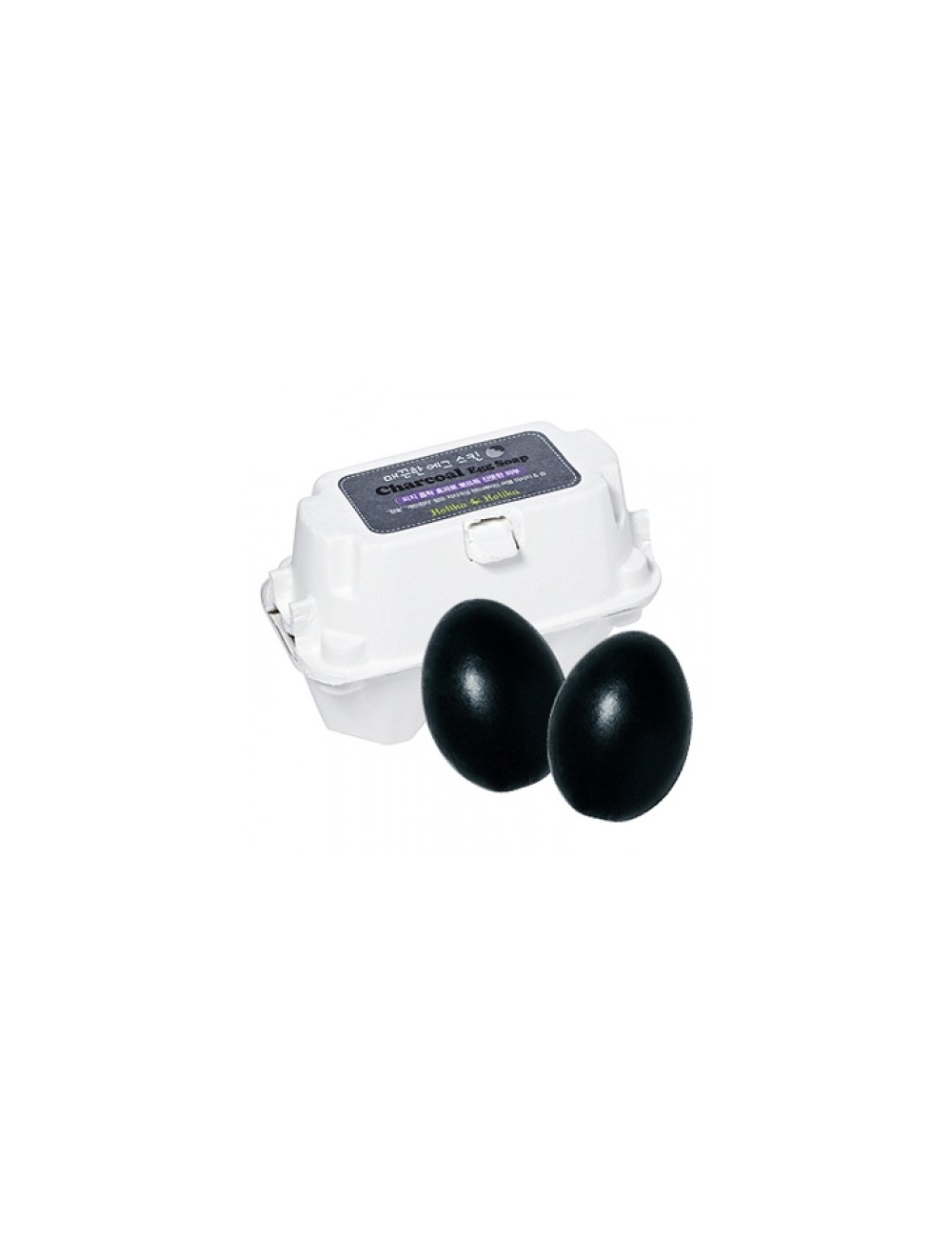 Jabón Piel Grasa y Poros CHARCOAL EGG SOAP Holika Holika