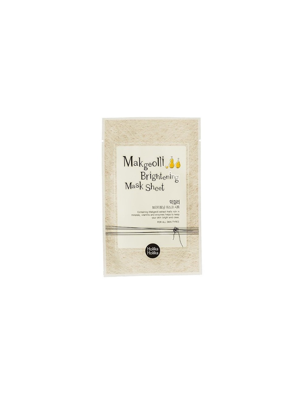 Holika Holika Mascarilla Iluminadora y Anti manchas Makgeolli Brightening Mask Sheet