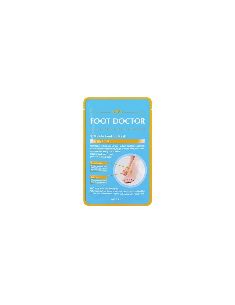 Peeling para Pies Missha Foot Doctor 30 Minute Peeling Mask