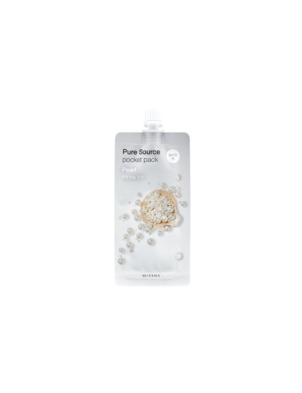 Mascarilla Regenerante MISSHA Pure Source Pocket Pack Pearl (Perlas)