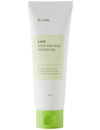 iUnik  Exfoliante con AHA Lime Moisture Mild Peeling Gel