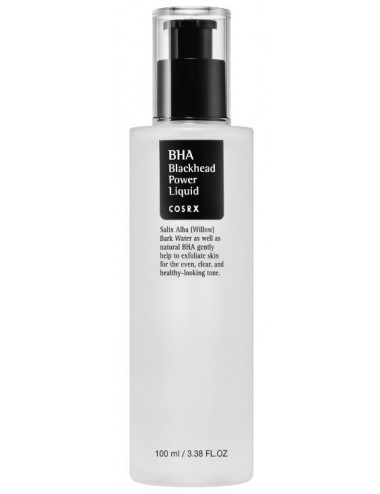 Exfoliante Anti Puntos Negros COSRX  BHA Blackhead Power Liquid