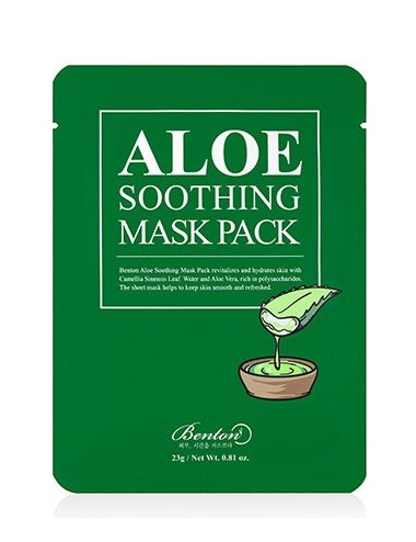 Mascarilla Calmante BENTON Aloe Soothing Mask Pack