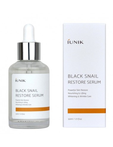 Serum Regenerante iUnik Black Snail Restore Serum