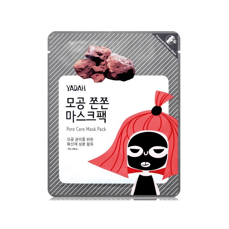 Mascarillas Coreanas de Hoja al mejor precio: Mascarilla Purificante Antiporos Yadah Pore Care Mask Pack de YADAH en Skin Thinks - Piel Sensible