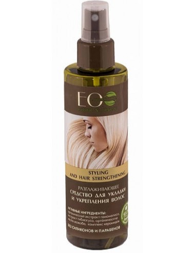 Cabello - Cosmética Natural al mejor precio: Spray de Peinado Orgánico Fortalecedor - Cabello débil de EO Laboratorie en Skin Thinks - 