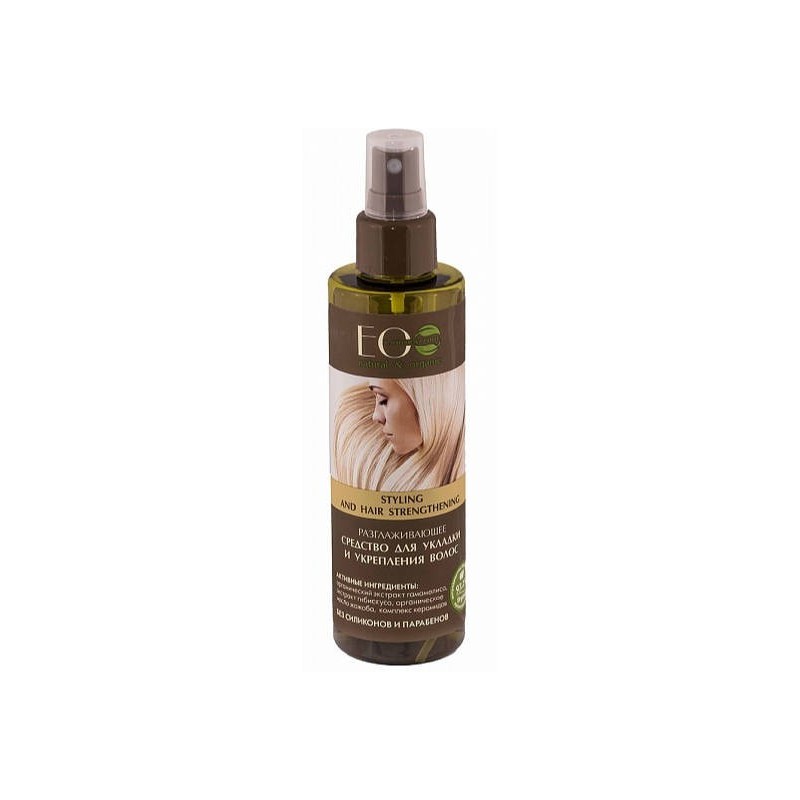 Cabello - Cosmética Natural al mejor precio: Spray de Peinado Orgánico Fortalecedor - Cabello débil de EO Laboratorie en Skin Thinks - 