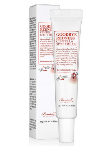 Cosmética Coreana al mejor precio: Benton GoodBye Redness Centella Spot Cream - Piel Sensible y Acné de Benton en Skin Thinks - Piel Sensible