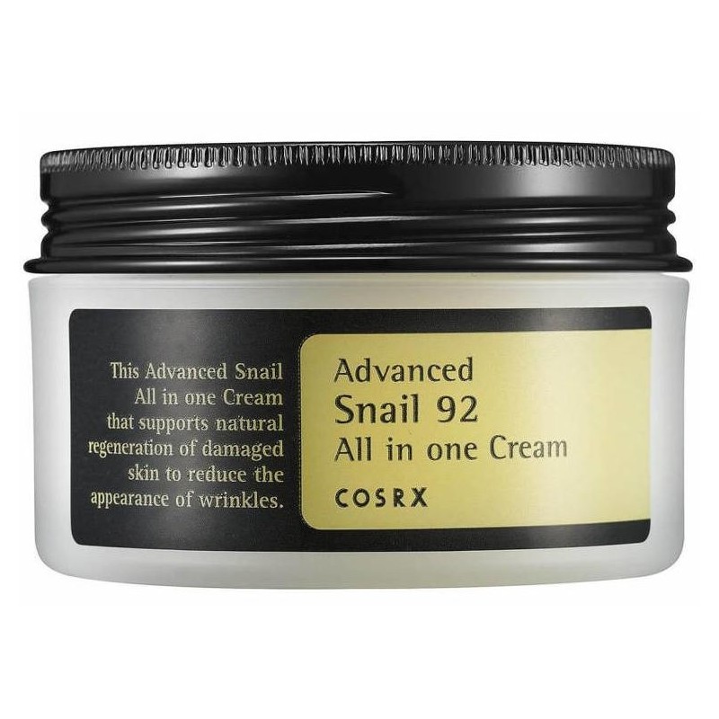 Cosmética Coreana al mejor precio: Cosrx Advanced Snail 92 All In One Cream de Cosrx en Skin Thinks - Piel Sensible