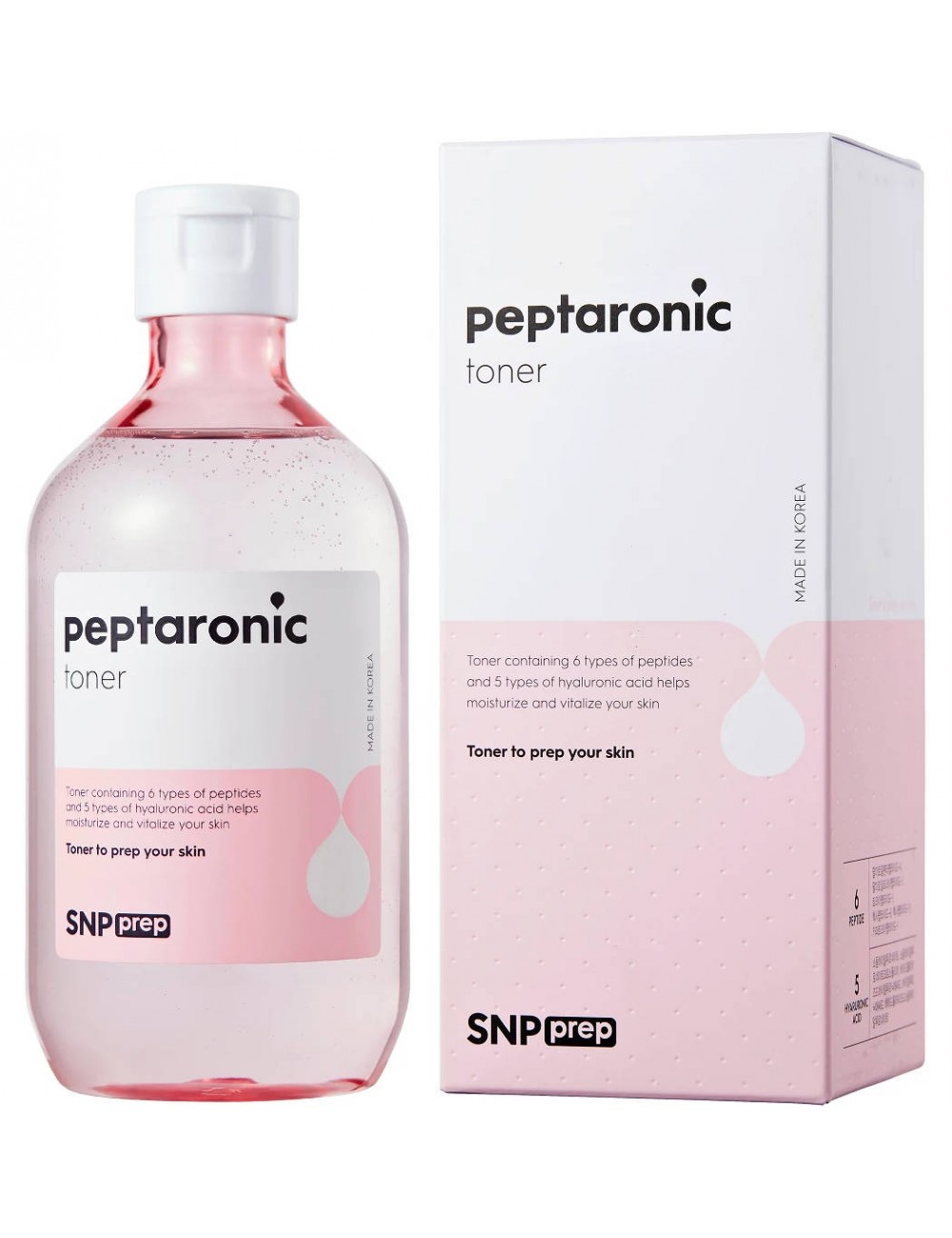 Tónicos al mejor precio: SNP Prep Peptaronic Toner Antiedad y Reafirmante 320 ml de SNP en Skin Thinks - Piel Seca