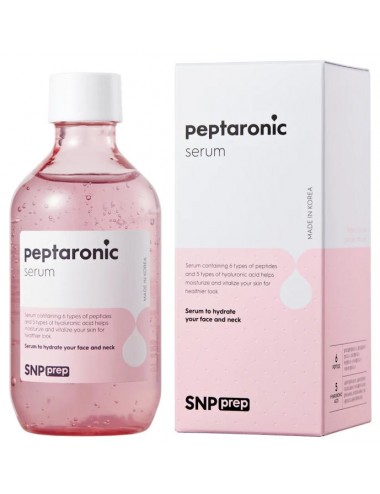 Serum y Esencias al mejor precio: SNP Prep Peptaronic Serum - Antiedad y Reafirmante 220 ml de SNP en Skin Thinks - Piel Seca