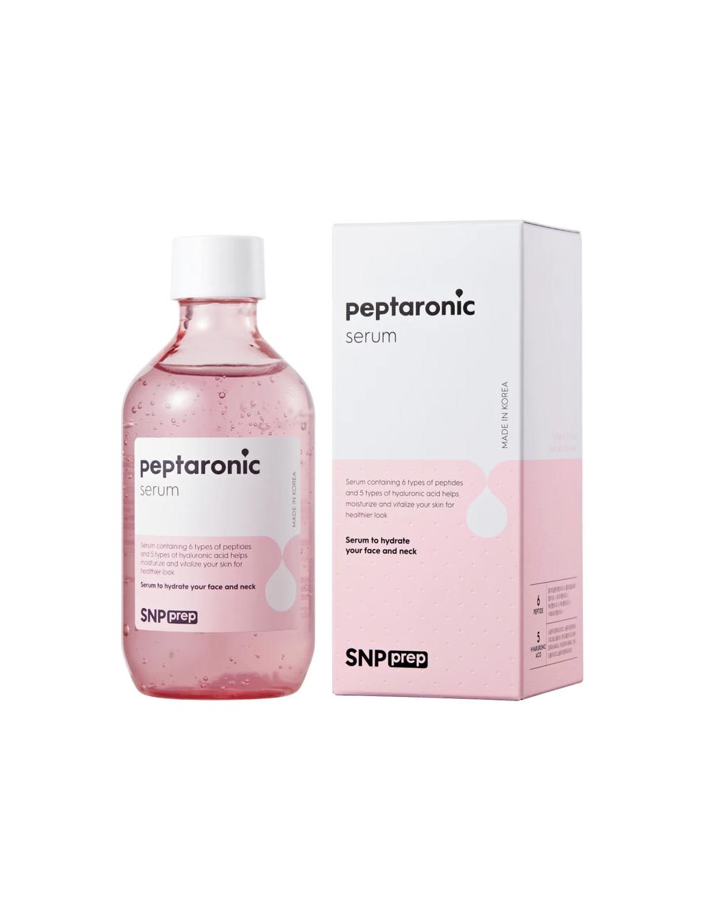 Serum y Esencias al mejor precio: SNP Prep Peptaronic Serum - Antiedad y Reafirmante 220 ml de SNP en Skin Thinks - Piel Seca