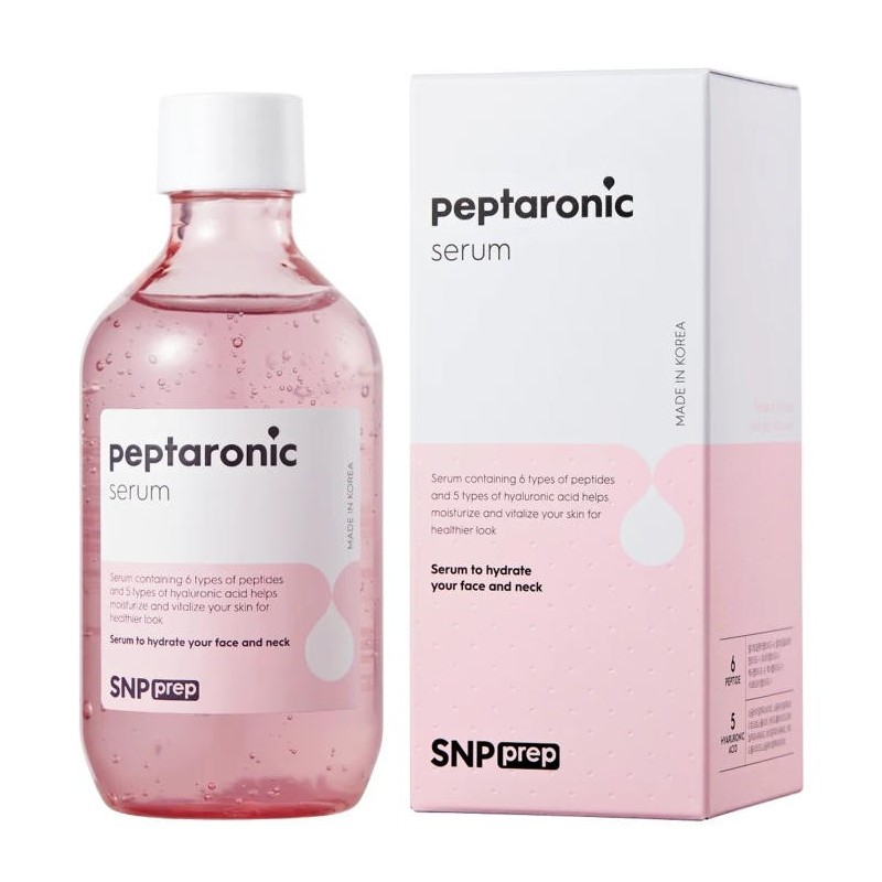 Serum y Esencias al mejor precio: SNP Prep Peptaronic Serum - Antiedad y Reafirmante 220 ml de SNP en Skin Thinks - Piel Seca