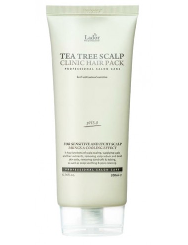 Cabello al mejor precio: La'dor Tea Tree Scalp Clinic Hair Pack - Cuero Cabelludo Sensible e Irritado de Lador Eco Professional en Skin Thinks - 