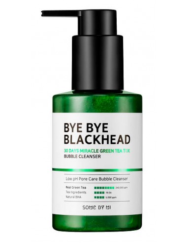 Tratamiento de Poros al mejor precio: Some By Mi Bye Bye Blackhead. Espuma limpiadora Anti Puntos Negros de Some By Mi en Skin Thinks - Piel Sensible