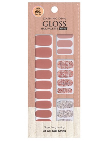 Cosmética Coreana al mejor precio: GLOSS MATTE Romantic Jacket Uñas de gel de DASHING DIVA en Skin Thinks - 