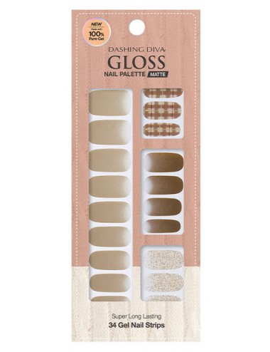 Cosmética Coreana al mejor precio: GLOSS MATTE Brown Crayon de DASHING DIVA en Skin Thinks - 
