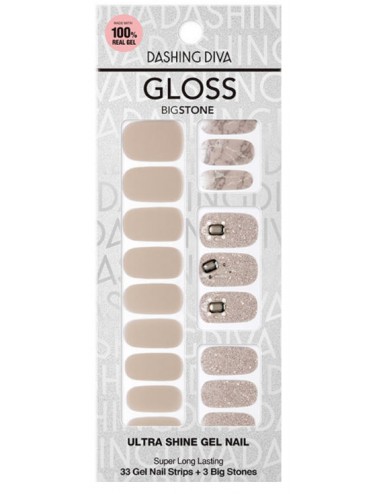 Cosmética Coreana al mejor precio: GLOSS BIGSTONE Royal Grey de DASHING DIVA en Skin Thinks - 