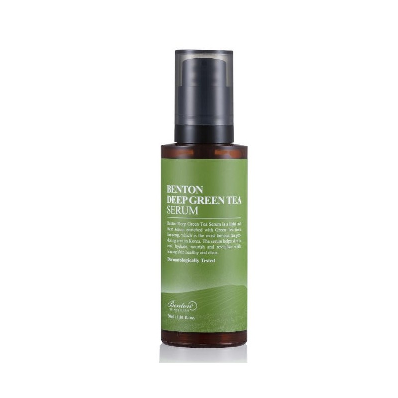 Cosmética Coreana al mejor precio: Benton Deep Green Tea Serum 30 ml de Benton en Skin Thinks - Piel Seca