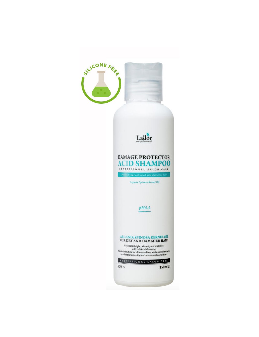 Cabello al mejor precio: La'dor Damage Protector Acid Shampoo 150ml- Pelo teñido, permanentado de Lador Eco Professional en Skin Thinks - 