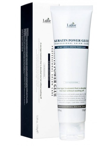 Cosmética Coreana al mejor precio: Tratamiento Intensivo para el cabello La'dor Keratin LPP Power Glue 150 gr de Lador Eco Professional en Skin Thinks - 