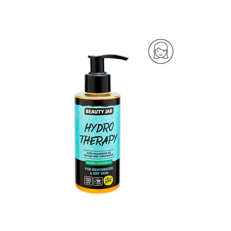 Aceites Limpiadores al mejor precio: Hydro Therapy. Aceite desmaquillante para deshidratada y seca de Beauty Jar en Skin Thinks - 
