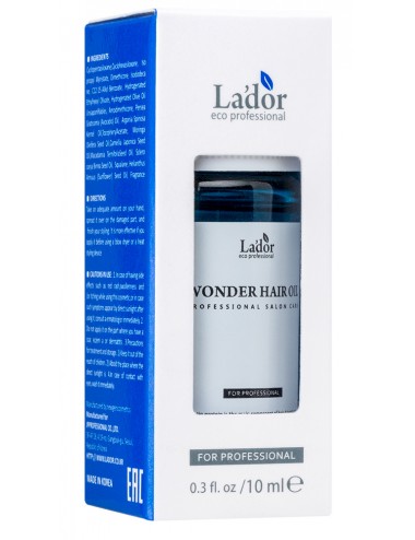 Cabello al mejor precio: La'dor Wonder Hair Oil minitalla 10ml de Lador Eco Professional en Skin Thinks - 