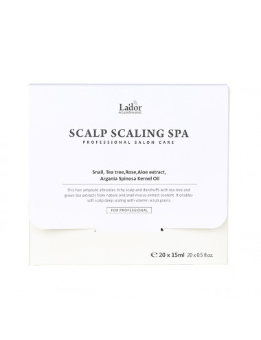 Cabello al mejor precio: La'dor Scalp Scaling Spa - Cuero Cabelludo con Problemas 20x15 de Lador Eco Professional en Skin Thinks - 