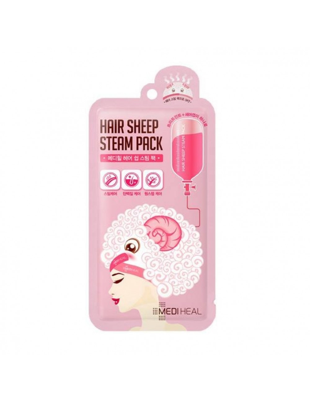 Cabello al mejor precio: Mediheal Hair Sheep Steam Pack - Mascarilla capilar pelo dañado de MEDIHEAL en Skin Thinks - 