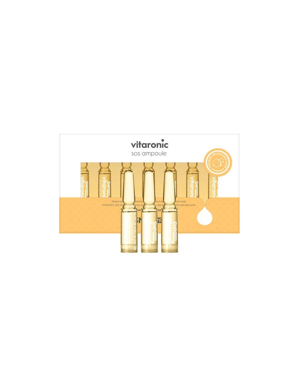 Serum y Esencias al mejor precio: SNP Prep Vitaronic SOS Ampoule - Ampollas Revitalizantes con Vitamina C de SNP en Skin Thinks - Piel Seca