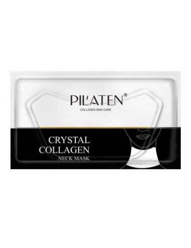 Mascarillas Coreanas de Hoja al mejor precio: Pilaten Crystal Collagen Neck Mask - Mascarilla de cuello con colágeno de Pilaten en Skin Thinks - Piel Seca