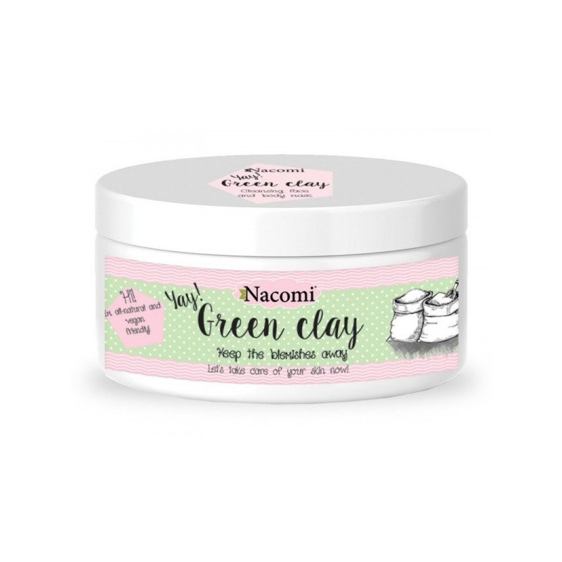 Facial - Cosmética Natural al mejor precio: Nacomi Arcilla Verde 100% natural de Nacomi en Skin Thinks - Piel Grasa
