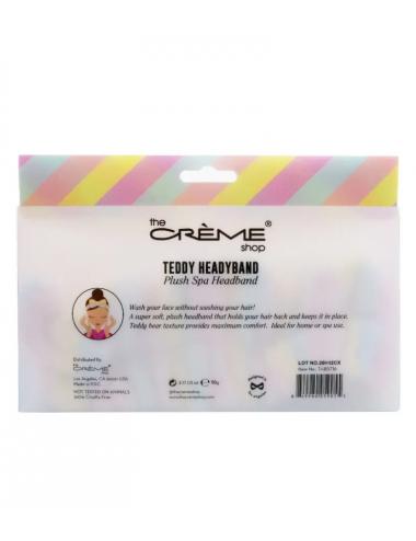 Parches y Accesorios al mejor precio: The Crème Shop Teddy Headyband Diadema pastel de rayas de the Creme Shop en Skin Thinks - 