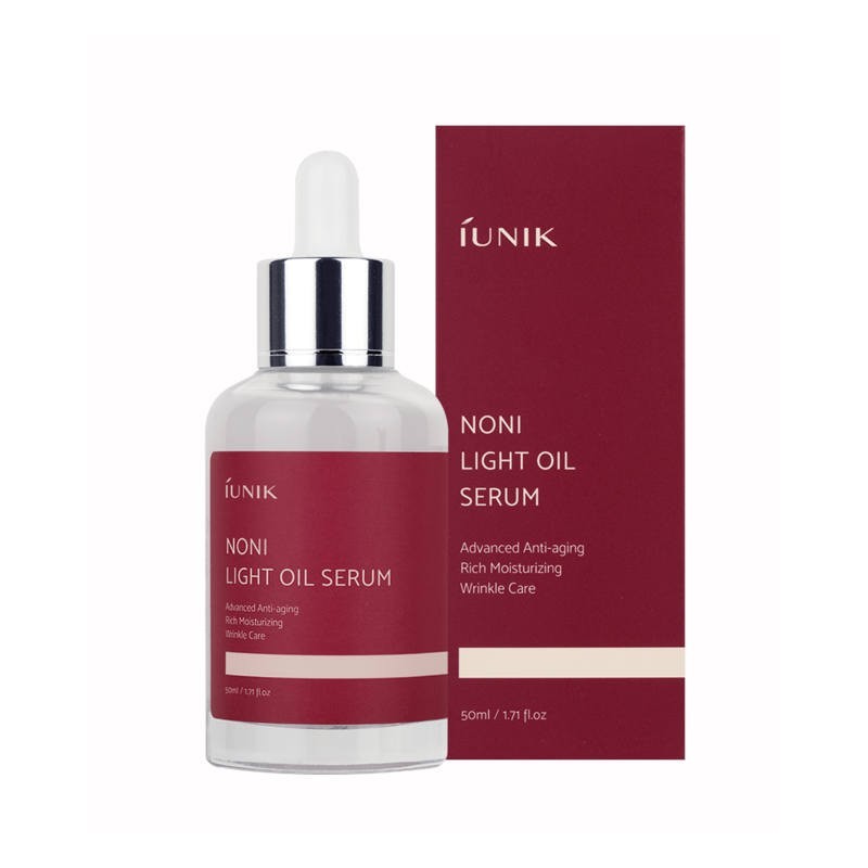 Serum y Esencias al mejor precio: iUNIK Noni Light Oil Serum 50 ml Serum Anti-edad Calmante de Iunik en Skin Thinks - Piel Seca