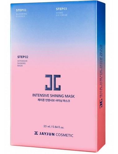 Mascarillas Coreanas al mejor precio: JAYJUN Intensive Shining Mask ( Pack 5) Esencia + Mascarilla + Contorno de ojos de JAYJUN en Skin Thinks - Piel Seca