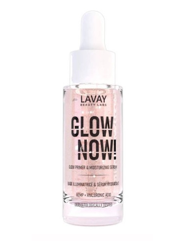 Facial - Cosmética Natural al mejor precio: Glow Now - Primer y Serum de hialurónico de Lavay Paris en Skin Thinks - Piel Seca