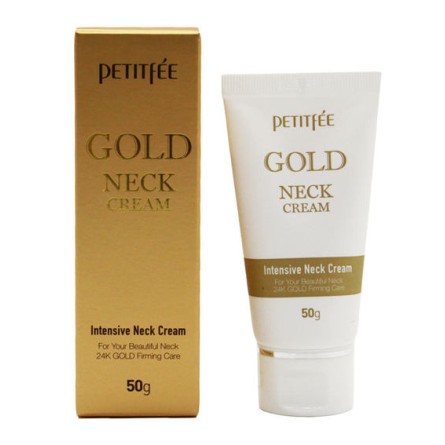 Emulsiones y Cremas al mejor precio: Petitfée Gold Neck Cream Crema Anti-edad para cuello de Petitfée en Skin Thinks - Piel Seca