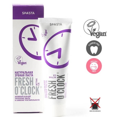 Corporal - Cosmética Natural al mejor precio: Spasta Fresh O'clock Active CA 90ml - Sensibilidad Dental de Spasta en Skin Thinks - 
