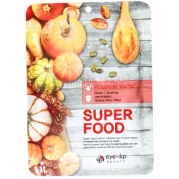 Mascarillas Coreanas de Hoja al mejor precio: Eyenlip Superfood Pumpkin Mask Calabaza + Hialurónico de Eyenlip Beauty en Skin Thinks - Piel Seca