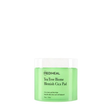 Limpiadoras - Exfoliantes al mejor precio: MEDIHEAL Tea Tree Biome Blemish Cica Pad de MEDIHEAL en Skin Thinks - Piel Sensible