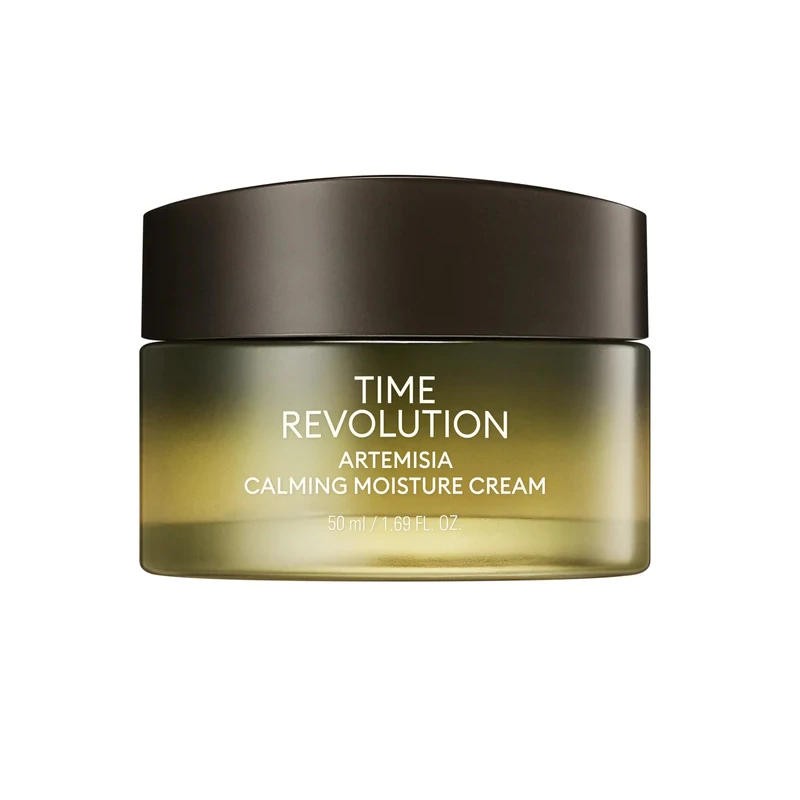 Emulsiones y Cremas al mejor precio: Missha Time Revolution Artemisia Calming Moisture Cream - Piel mixta, grasa y sensible de Missha en Skin Thinks - Piel Sensible
