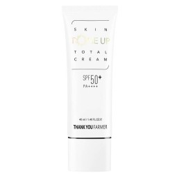protector solar y base de maquillaje Thank You Farmer Skin Tone Up Total Cream SPF 50+ PA++++