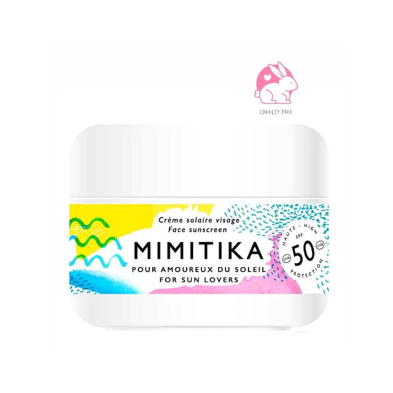 Solares al mejor precio: Mimitika Crema hidratante facial SPF 50 de Mimitika en Skin Thinks - Piel Seca