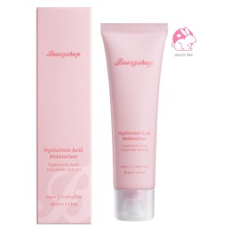 Crema en gel con ácido hialurónico, vitamina e y extracto de pepino