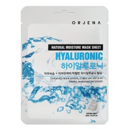 Mascarillas Coreanas al mejor precio: Orjena Natural Moisture Mask Sheet Hyaluronic de ORJENA en Skin Thinks - Piel Seca