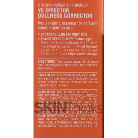 It's Skin Power 10 Formula YE Effector Dullness Corrector
