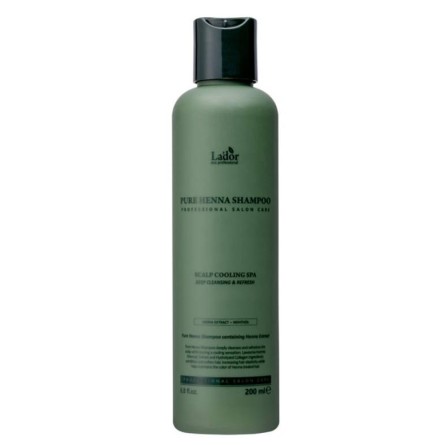 Cabello al mejor precio: La'dor Pure Henna Shampoo 200ml- Anticaspa, nutre, pelo graso de Lador Eco Professional en Skin Thinks - 