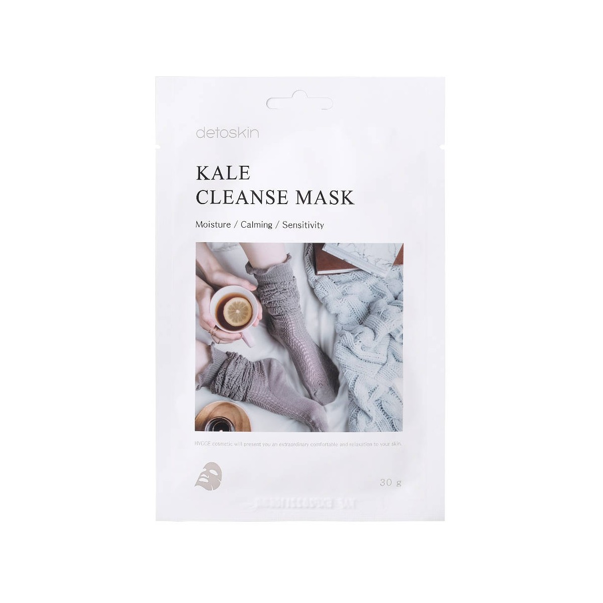 Mascarillas Coreanas al mejor precio: Detoskin Kale Cleanse Mask de Detoskin en Skin Thinks - Piel Sensible
