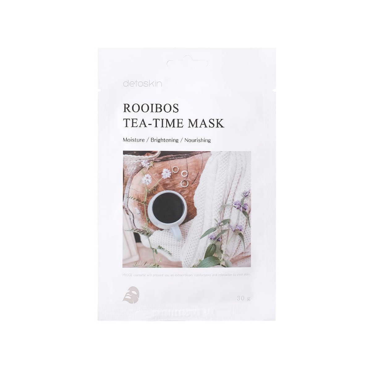 Mascarillas Coreanas al mejor precio: Detoskin Rooibos Tea-Time Mask de Detoskin en Skin Thinks - Piel Seca