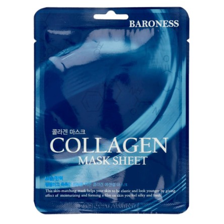 Mascarillas Coreanas de Hoja al mejor precio: Baroness Collagen Mask Sheet de Baroness en Skin Thinks - Piel Seca